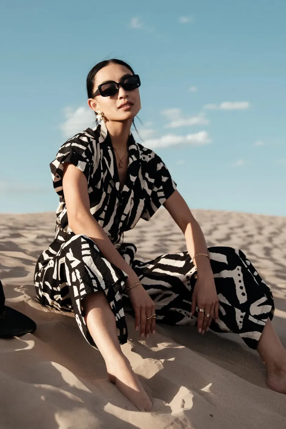Bohme Luca Abstract Print Jumpsuit