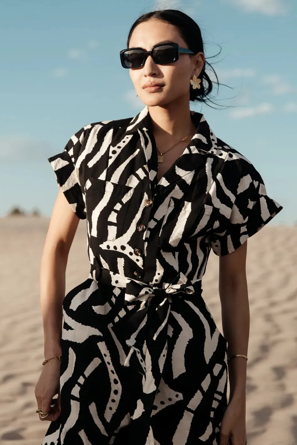 Bohme Luca Abstract Print Jumpsuit