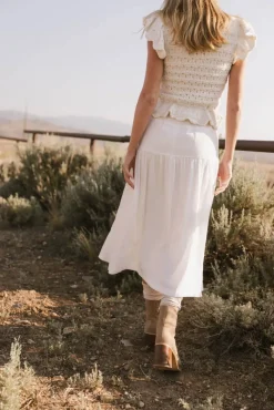 Bohme Luella Denim Midi Skirt