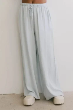 Bohme Luisa Wide Leg Pants in Blue