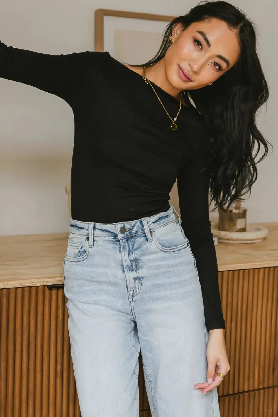 Bohme Luna Ruched Top in - FINAL SALE