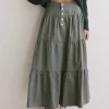 Bohme Luna Tiered Maxi Skirt in