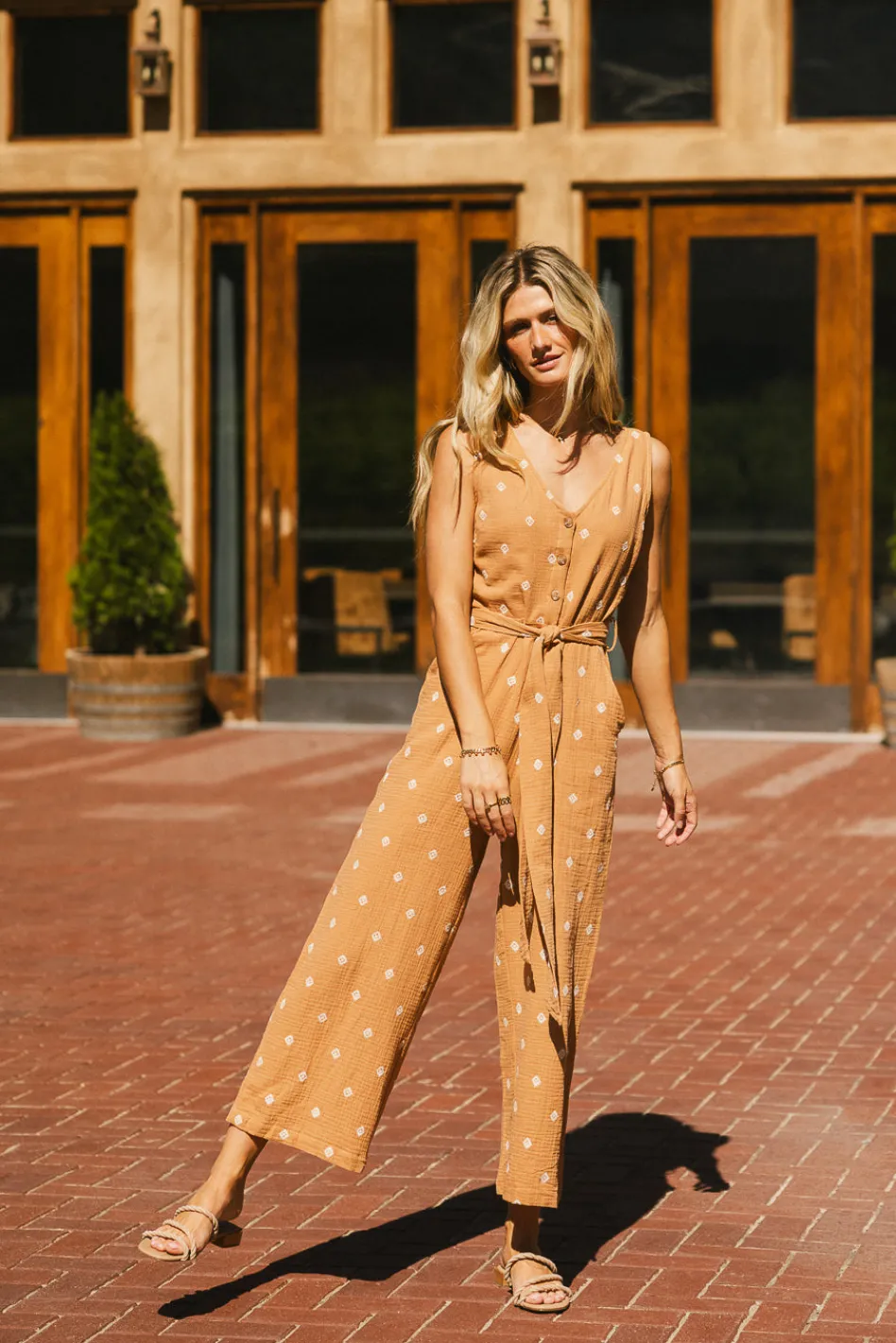 Bohme Mackie Embroidered Jumpsuit