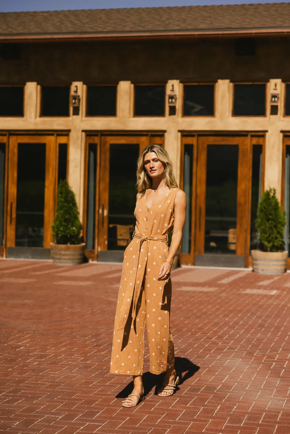 Bohme Mackie Embroidered Jumpsuit
