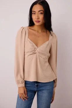Bohme Maeve Twist Front Blouse in
