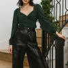 Bohme Maeve Twist Front Blouse in