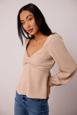 Bohme Maeve Twist Front Blouse in