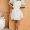 Bohme Maison Textured Mini Dress in