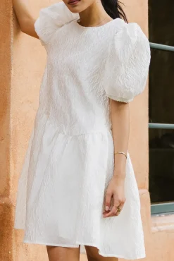 Bohme Maison Textured Mini Dress in