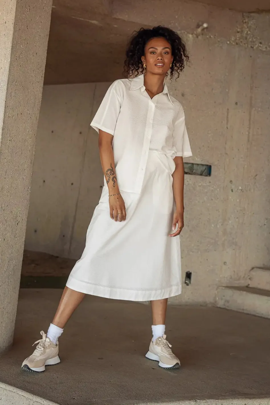 Bohme Mallory Textured Skirt in