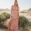 Bohme Manoella Floral Maxi Dress in - FINAL SALE
