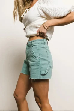 Bohme Maria Utility Denim Shorts in - FINAL SALE