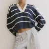 Bohme Marina Collared Pullover in