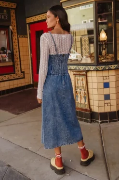 Bohme Marisol Denim Midi Dress