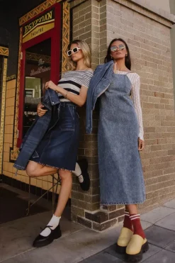 Bohme Marisol Denim Midi Dress