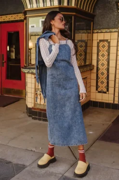 Bohme Marisol Denim Midi Dress