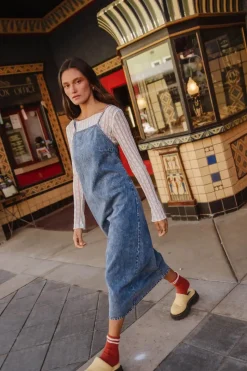 Bohme Marisol Denim Midi Dress