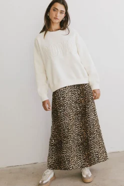 Bohme Marlo Leopard Skirt