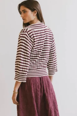 Bohme Mason Collared Sweater in