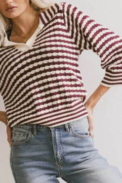 Bohme Mason Collared Sweater in