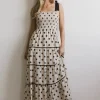 Bohme Matilda Polka Dot Midi Dress