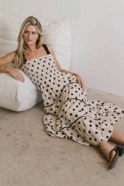 Bohme Matilda Polka Dot Midi Dress