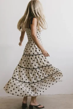 Bohme Matilda Polka Dot Midi Dress