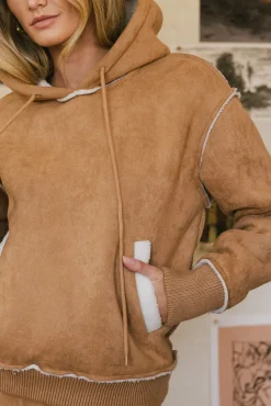 Bohme Mattie Faux Shearling Hoodie in