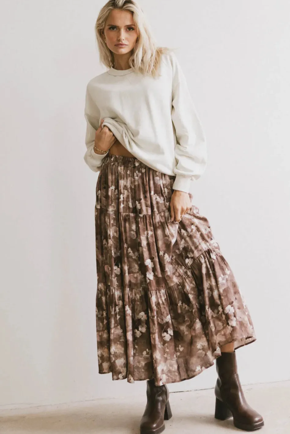 Bohme Maxine Floral Skirt in