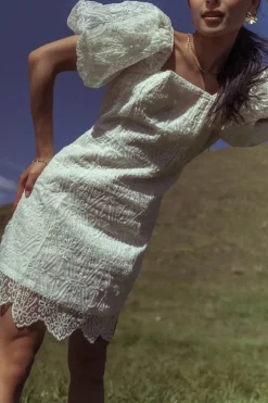Bohme Maye Lace Mini Dress in - FINAL SALE