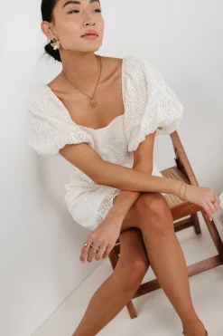 Bohme Maye Lace Mini Dress in - FINAL SALE