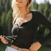 Bohme Maylinn Ribbed Top in