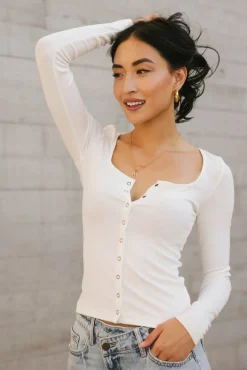 Bohme Maylinn Ribbed Top in