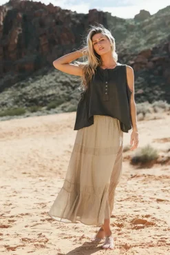 Bohme Mckenna Textured Skirt in