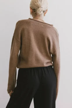 Bohme Meli Button Front Knit Sweater in