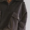 Bohme Mickey Half Zip Sweatshirt in