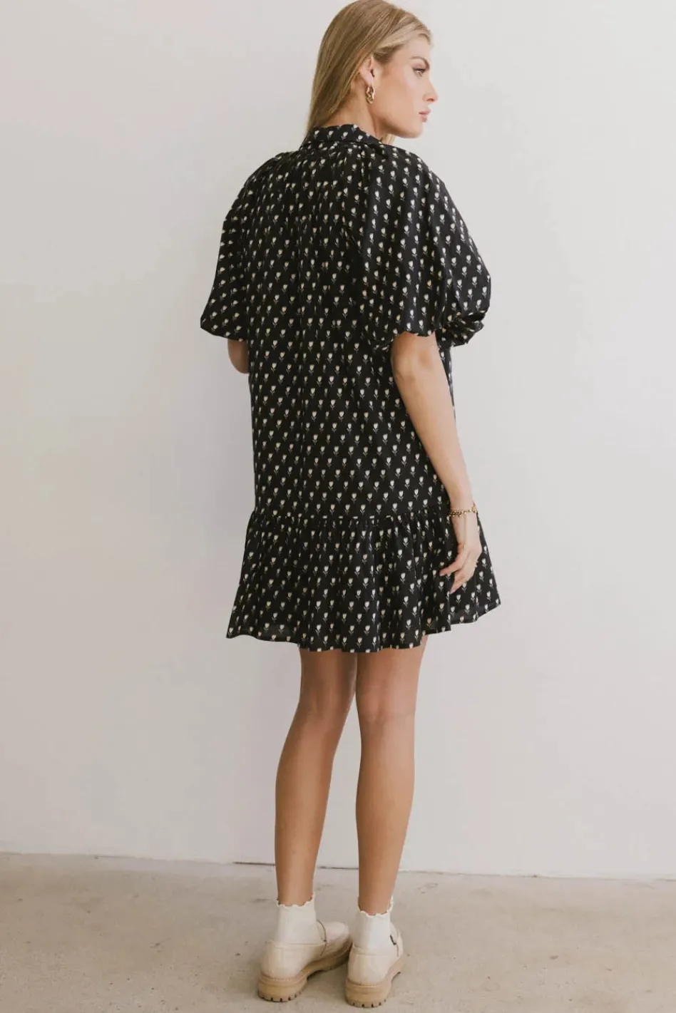 Bohme Miel Floral Mini Dress