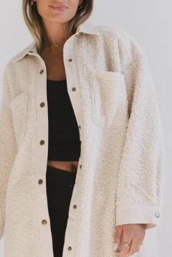 Bohme Milandra Sherpa Long Jacket