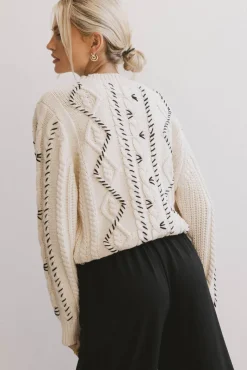 Bohme Milani Cable Knit Sweater