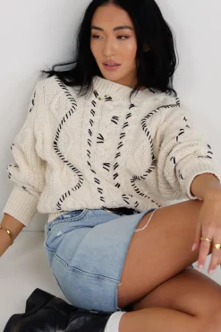 Bohme Milani Cable Knit Sweater