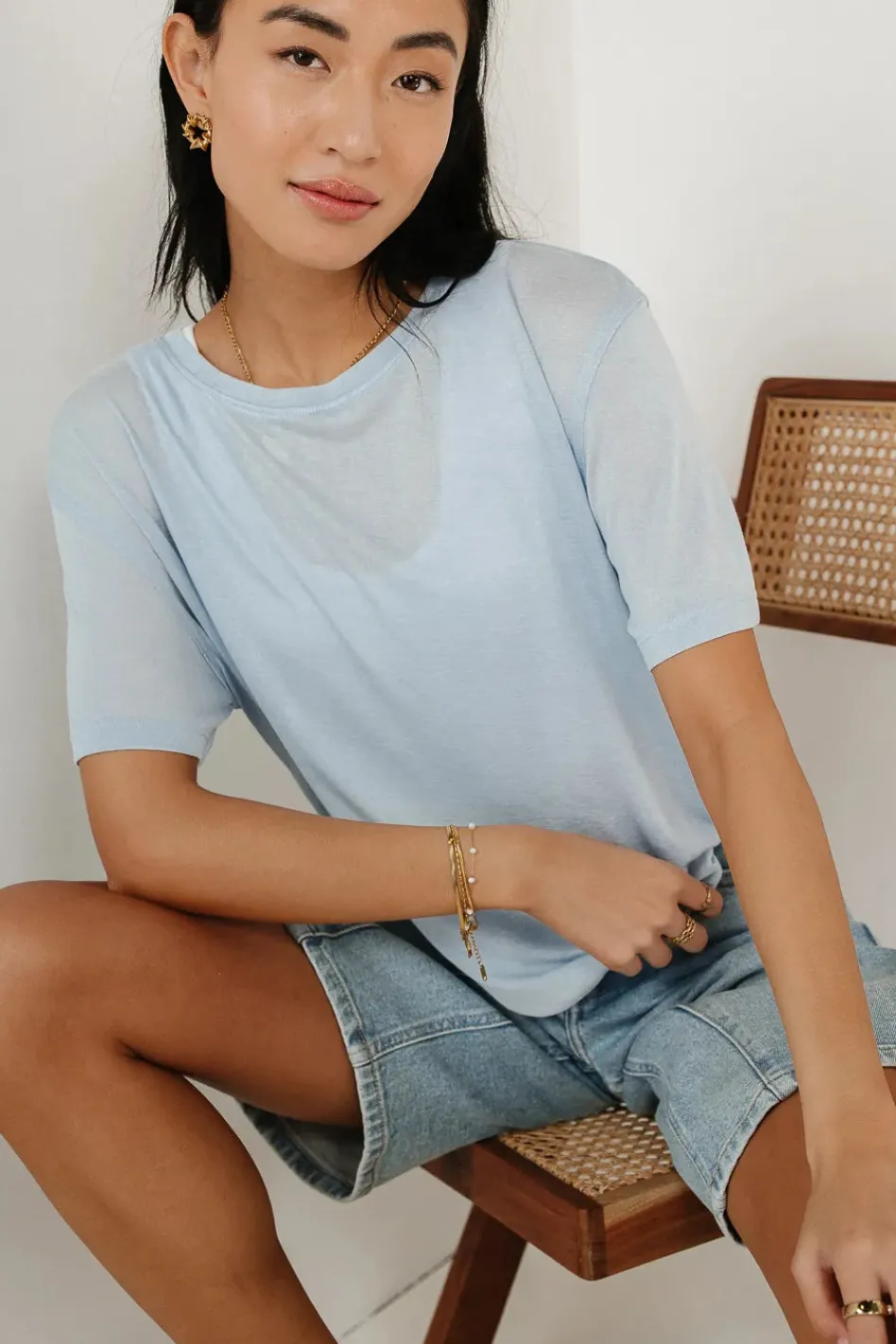 Bohme Miles Tee in - FINAL SALE