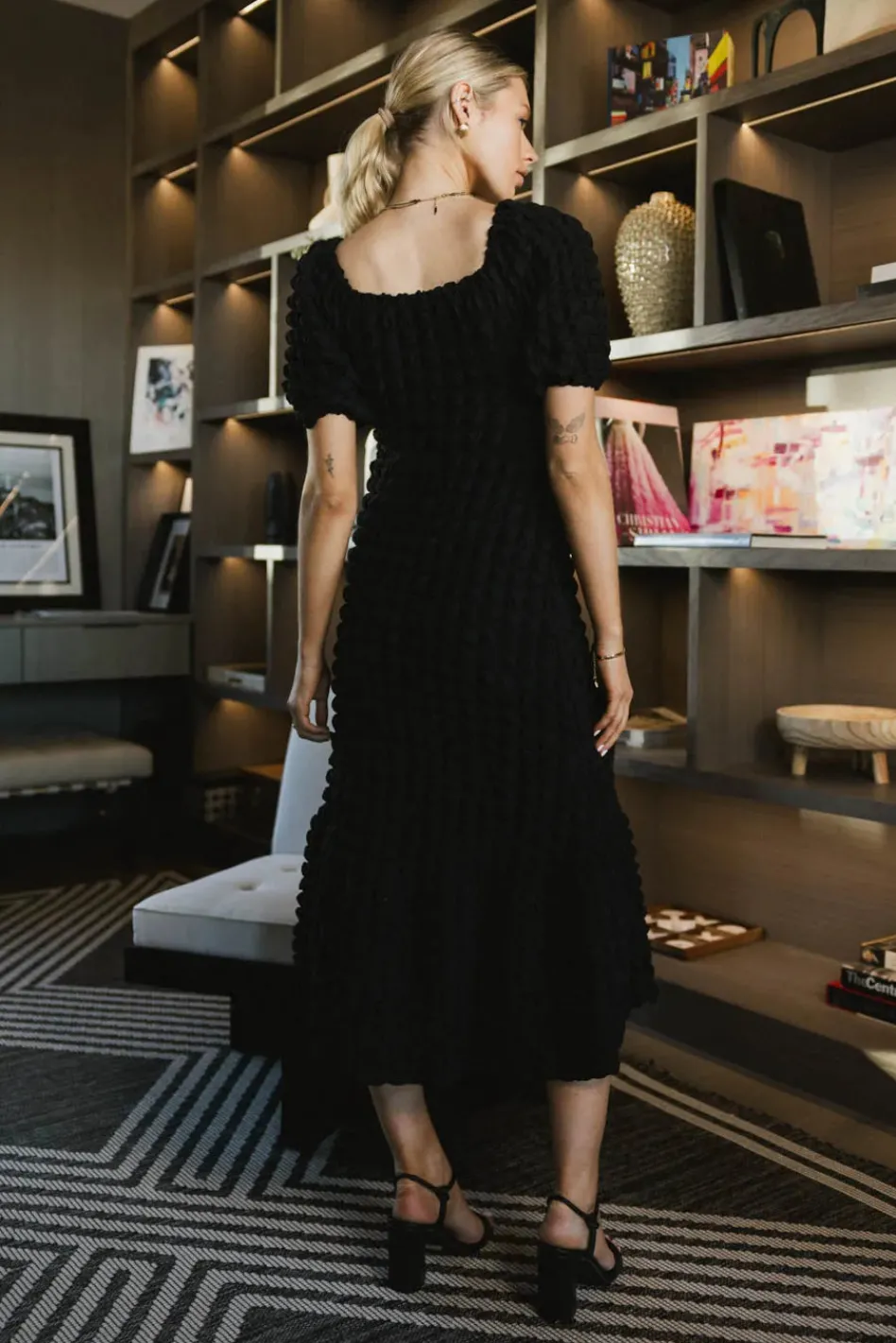 Bohme Miley Bubble Texture Dress in
