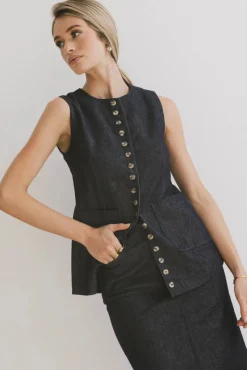 Bohme Miriam Denim Vest