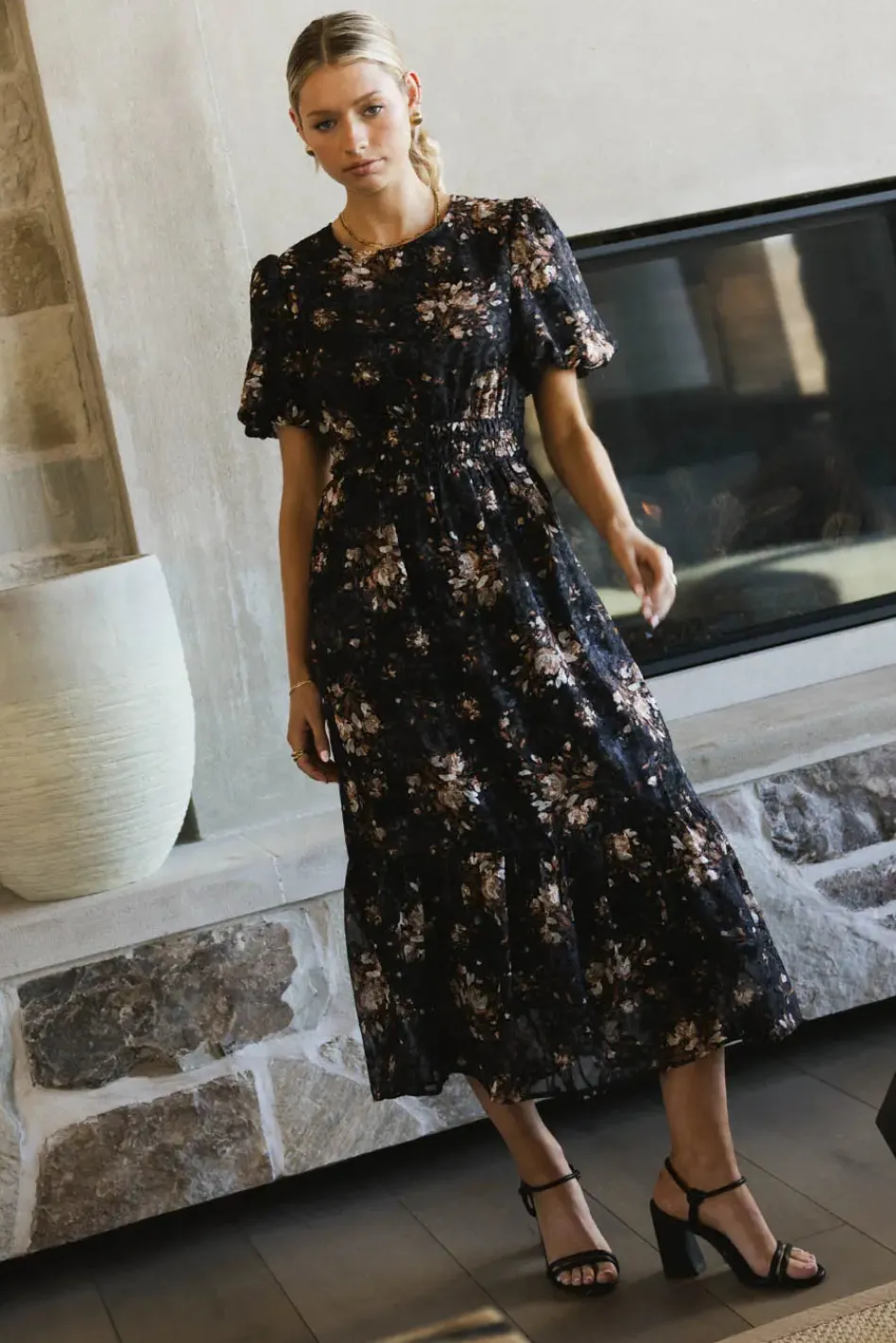 Bohme Mirren Floral Maxi Dress