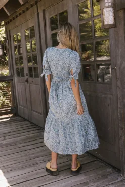 Bohme Misty Button Down Midi Dress