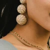 Bohme Mora Two-Tone Earrings