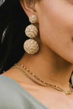 Bohme Mora Two-Tone Earrings