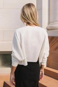 Bohme Nara Cropped Sweatshirt in - FINAL SALE