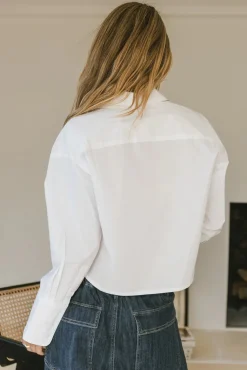 Bohme Neve Cropped Button Up - FINAL SALE