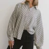 Bohme Niri Striped Button Up in